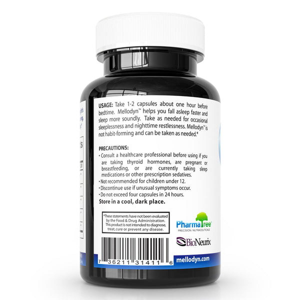 Mellodyn directions and precautions