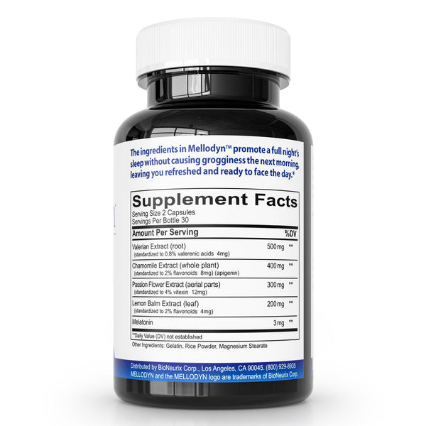 Mellodyn Supplemente Facts panel